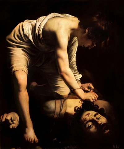 David and Goliath by Michelangelo Merisi Caravaggio